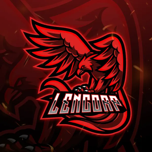 Lencorp brand mark, a red phoenix crest.